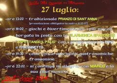 FESTA DI S.ANNA PONT CANAVESE