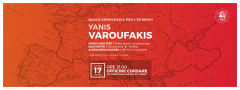 QUALE DEMOCRAZIA PER L'EUROPA? - Yanis Varoufakis alle Officine Corsare