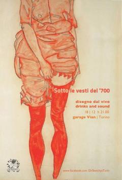 "SOTTO LE VESTI DEL '700" - Laboratorio di disegno dal vivo al Garage Vian