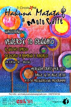 Inaugurazione Spazio Giovani Hakuna Matata - Bruino, 10 gennaio 2014