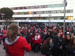 #1billionrising Flash Mob a #Collegno