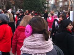 #1billionrising Flash Mob a #Collegno