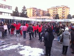 #1billionrising Flash Mob a #Collegno