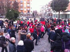 #1billionrising Flash Mob a #Collegno