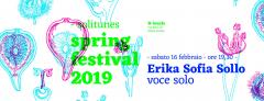 Solitunes Spring Festival 2019 - Erika Sofia Sollo voce solo