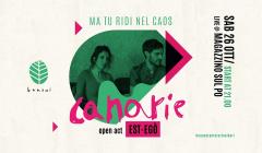 Canarie + Est-Egò live a Magazzino sul Po / Torino