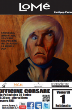 Lomé live, l'antipop d'autore alle Officine Corsare