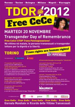 Programma iniziative TDoR 2012 al Circolo Maurice 