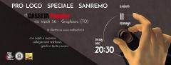 Pro Loco speciale Sanremo a CASSETA POPULAR!