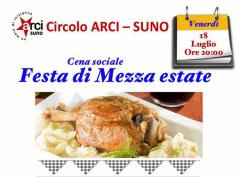 Festa di mezza estate  || cena sociale - SUNO