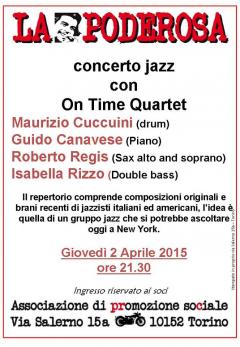 "On time Quartet" a La Poderosa