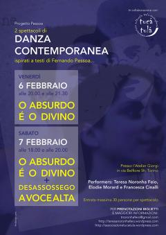 Progetto Pessoa: Danza contemporanea e Letture a cura di Tucà tulà