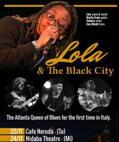LOLA GULLEY & THE BLACK CITY al Cafè Neruda