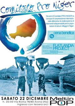 Comitato pro-Niger + concerto jazz etnico d'avanguardia con:  FLATLANDIA PROJECT