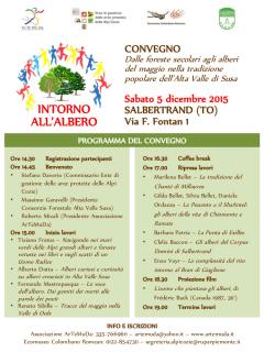 Convegno "Intorno all'albero" a cura di ArTeMuDa