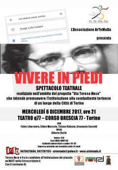 Spettacolo Teatrale "Vivere in Piedi"