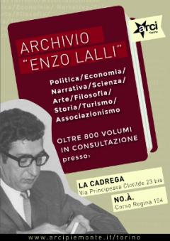 Il 24 aprile inaugura l'Archivio "Enzo Lalli"