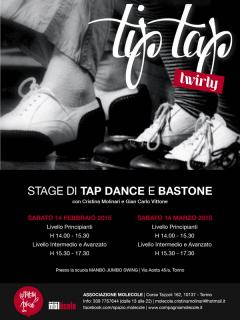 STAGE DI TAP TWIRLY a cura di Molecole