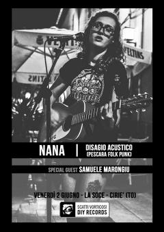 SOCE presenta NANA + Samuel Marongiu