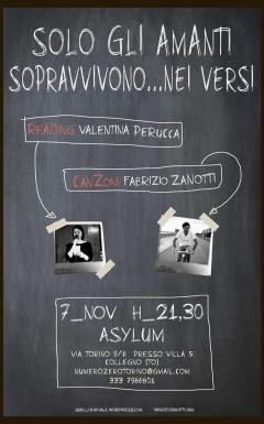 7/11: Solo gli amanti sopravvivono...nei versi @Asylum Collegno