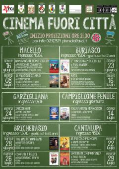 Cinema all'aperto 2016