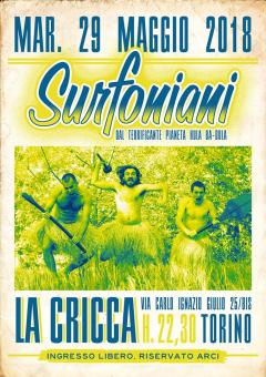 Surfoniani live a La Cricca