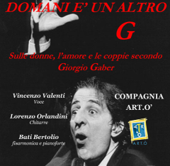 DOMANI È UN ALTRO G. a cura di Art.ò