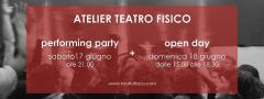 OPEN DAY all'Atelier Teatro Fisico!