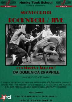 ROCK'N'ROLL / JIVE a cura di Honky tonk al The Hustler