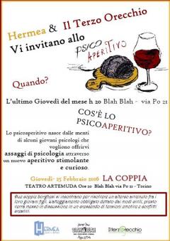 PSICOAPERITIVO a cura di ArTeMuDa