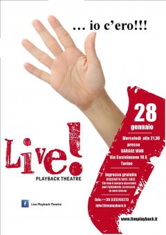 LIVE!PLAYBACK THEATRE al Garage Vian