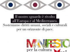 "PIU' CULTURA +DEMOCRAZIA" #ManifestoCultura (foto)