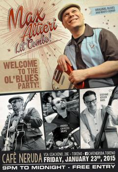 MAX ALTIERI LIL' COMBO al Cafè Neruda