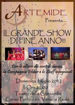 Spettacolo di Danza di Fine Anno Accademico a cura dell'Associazione Artemide