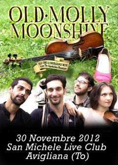 Cena con concerto; Old Molly Moonshine live a cura di Honky Tonk