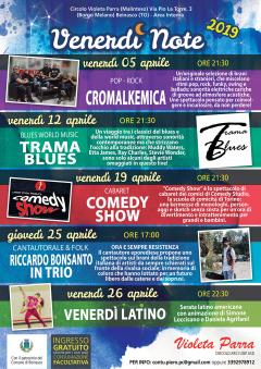 Venerdì Note e 25 aprile 2019