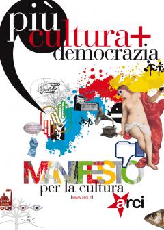 Un manifesto dell'Arci per la Cultura e la Democrazia
