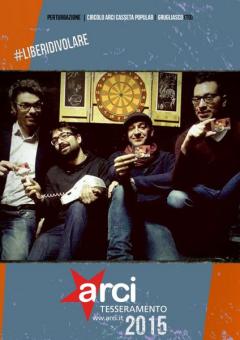 #LiberiDiVolare. Campagna tesseramento Arci 2015