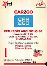 CAR2GO - sconto iscrizione al servizio di Car Sharing