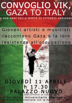 Gaza - Torino, una tre giorni di incontri a Torino e dintorni