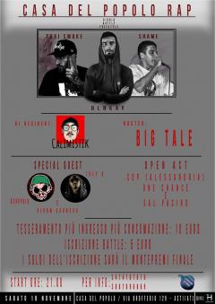 Casa del popolo rap/ battle freestyle/ special guest @ sab 18 novembre