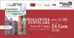 FORMAZIONE POPOLARE con Wolf Bukowski _ 13 Feb @AssoDiCoppe _ Alba (CN)