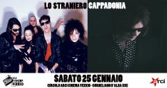 LoStraniero+Cappadonia open. Cielinerisopratorino _ 25 Gen @ Cinema Vekkio _ Corneliano d'Alba