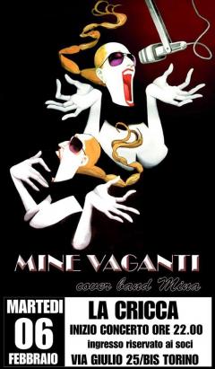 Mine Vaganti in concerto - Tributo a Mina
