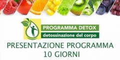 Presentazione del programma detox