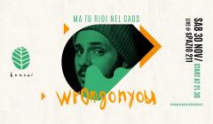 Wrongonyou in concerto a sPAZIO211 / Torino