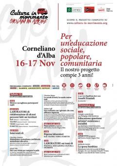Per un'educazione sociale, popolare, comunitaria @ Cinema Vekkio