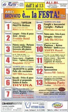 BROVATO IN FESTA