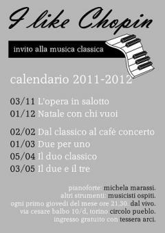 I like Chopin - musica classica dal vivo al Circolo Pueblo
