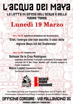 L'acqua dei Maya - la lotta in difesa dell'acqua e della Madre terra